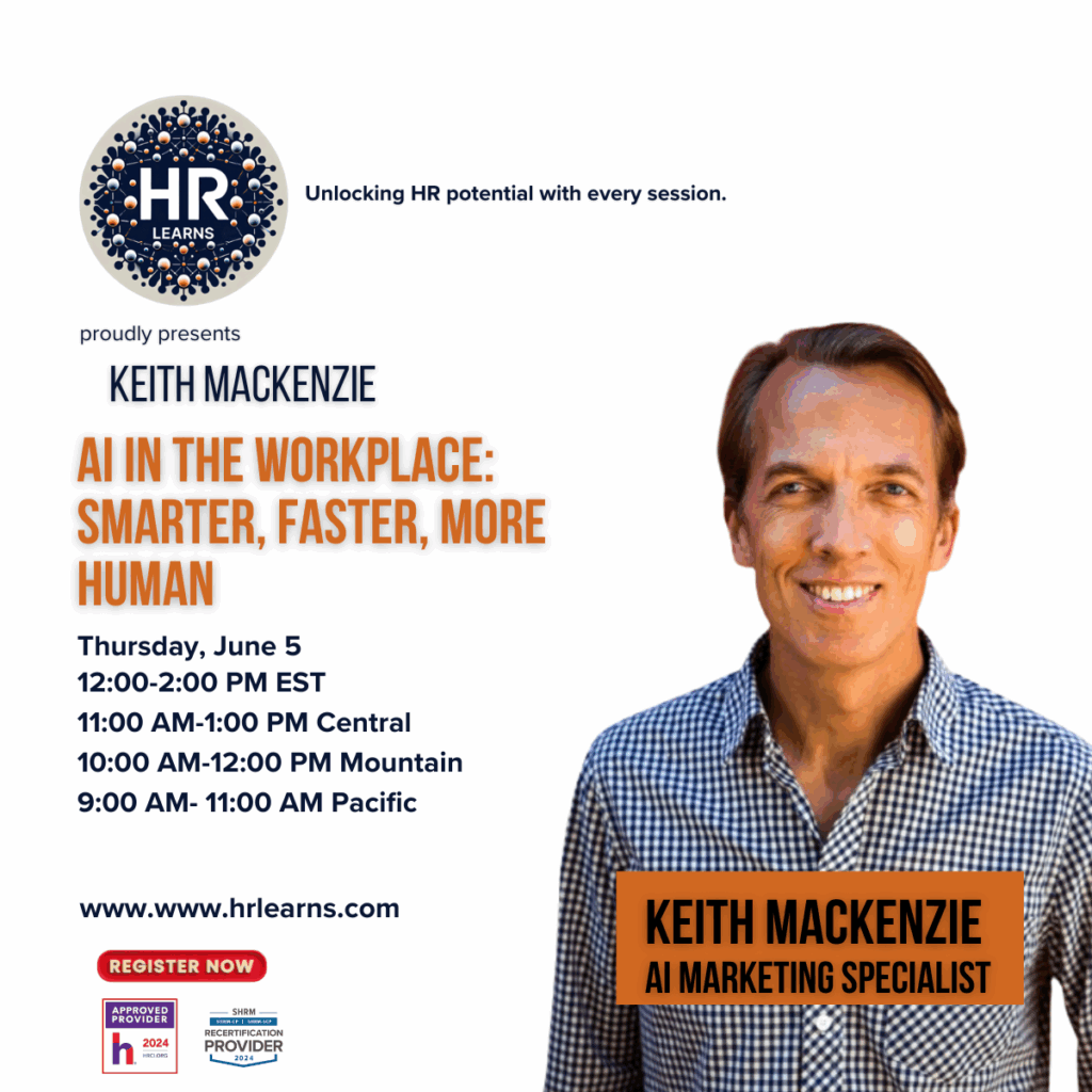 Keith MacKenzie, AI in the Workplace, smarter, faster, more human